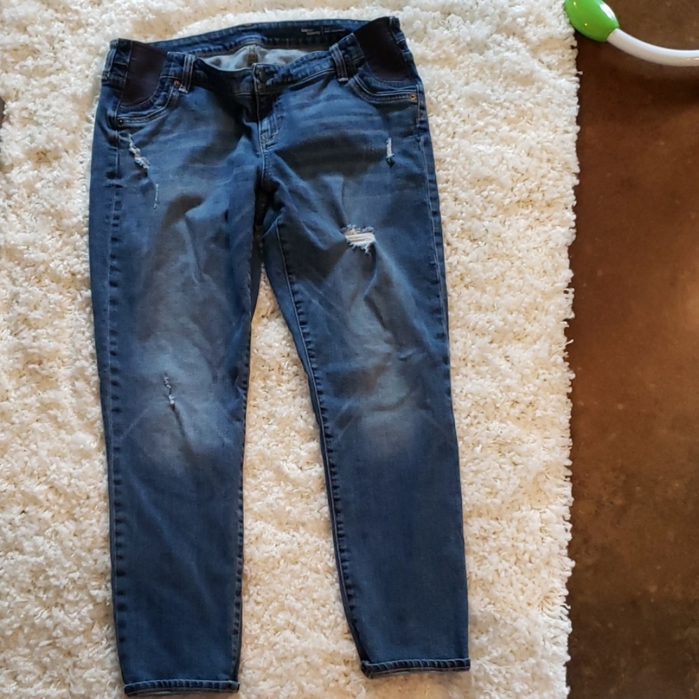 GAP maternity Jean's 14 L long Best girlfriend